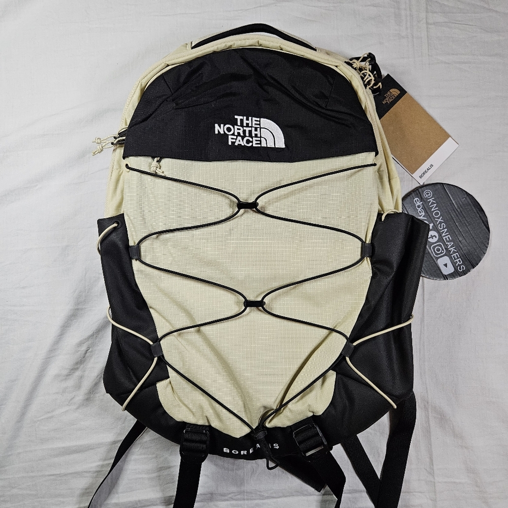 The North Face Borealis Backpack Gravel / TNF Black NF0A52SE AQP NEW